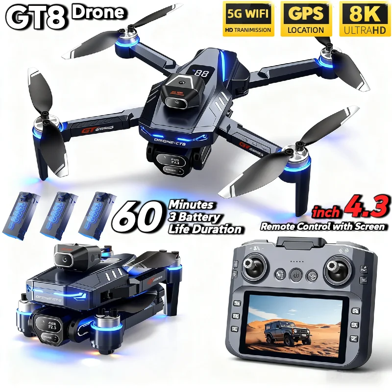 Drone Surveying - HOT Voor LSRC GT8 Drone 4K