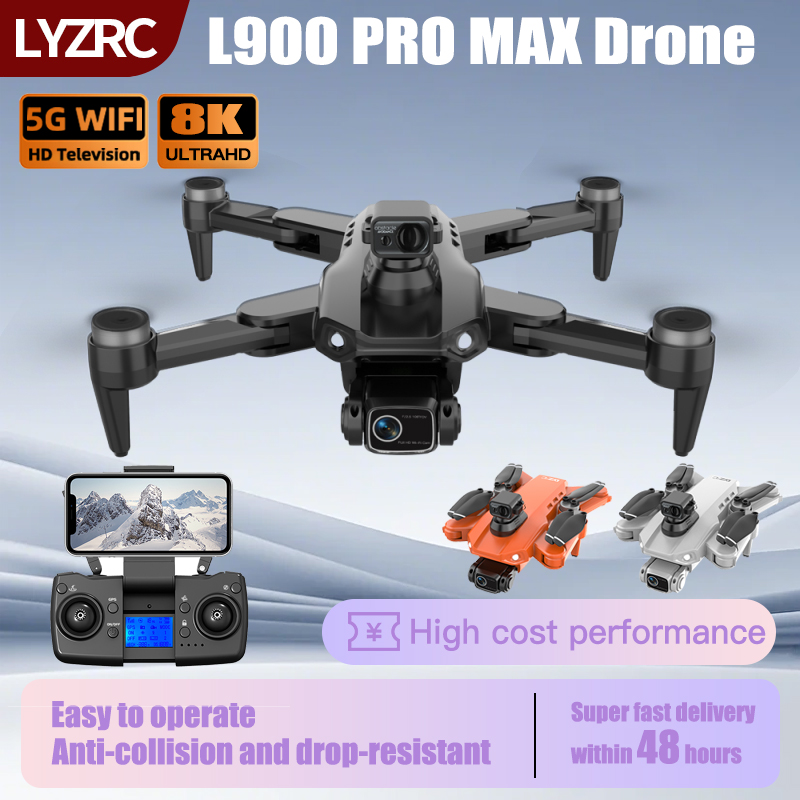 Drone Multispectral - LYZRC L900 PRO MAX Laser obstakel