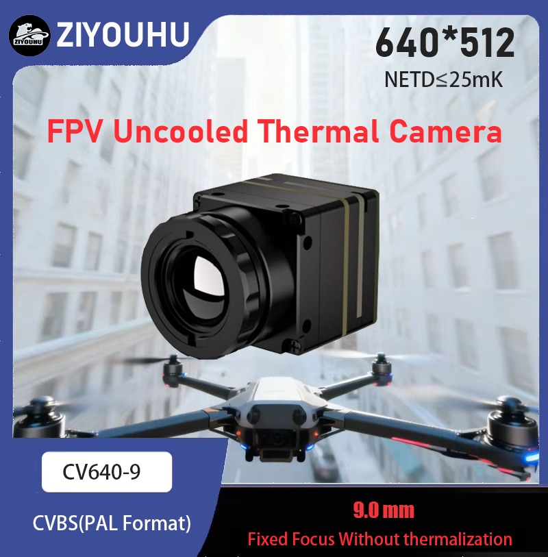 Drone Thermal Imaging - ZIYOUHU Nieuwe Aanwinst 640x512 FPV Drone