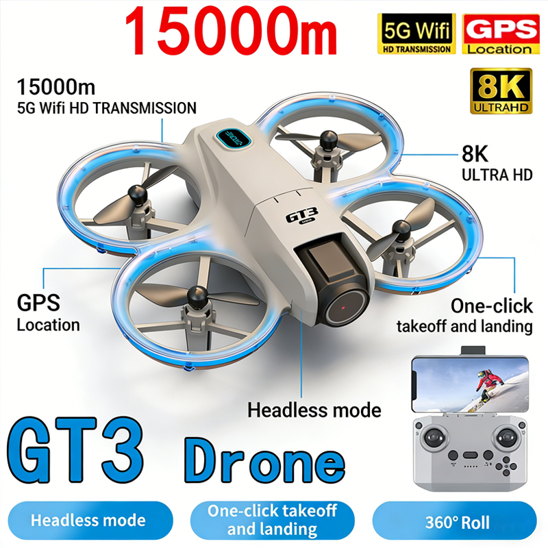 Nieuwe GT3 MAX Drone 8K HD Luc - Drone Video Production recensie en prijs