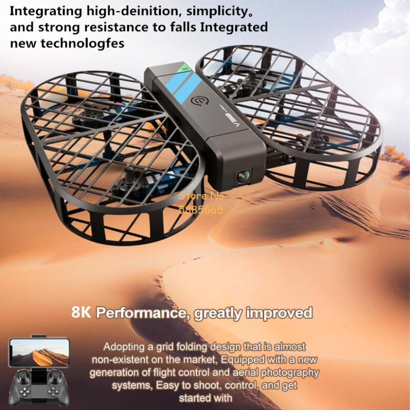 8K HD-camera 360° °   Bescherm - Drone Video Production recensie en prijs