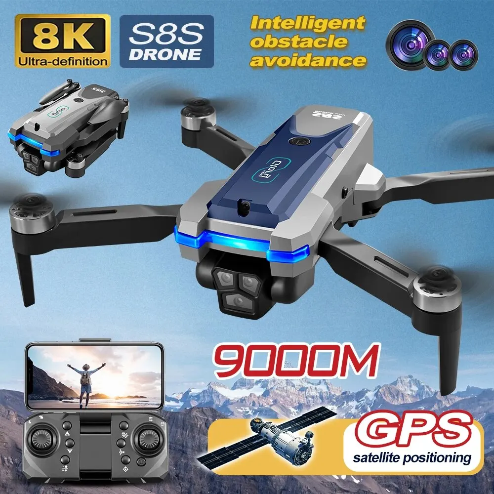 S 8S Gps Drone 5G Wifi 8K Hd D - Drone Lidar recensie en prijs