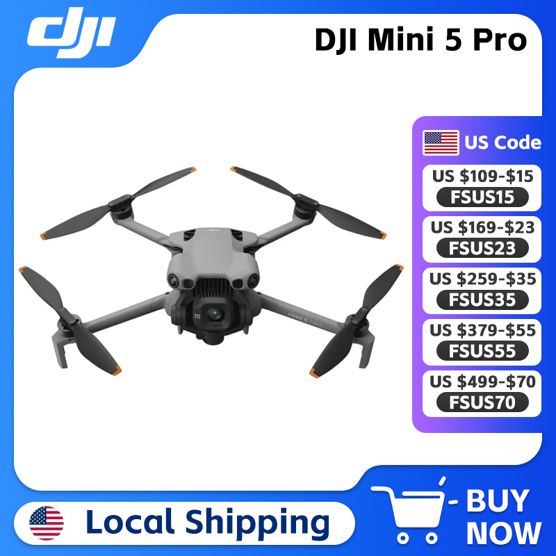 DJI Mini 5 Pro 1 inch grote CM - Drone Video Production recensie en prijs